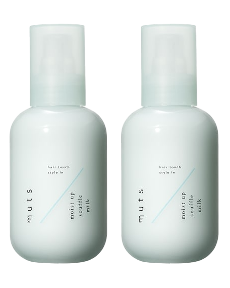 ADJUVANT アジュバン muts ミューツ ヘアタッチ モイストアップ スフレミルク moist up soufle milk（２本セット）150ml （レターパック配送の為、不在時の宅配ボックス希望の場合、郵便局への申請必要）
